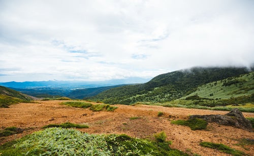 毛無峠から見える景観の写真