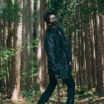 山道で出くわした山賊の写真