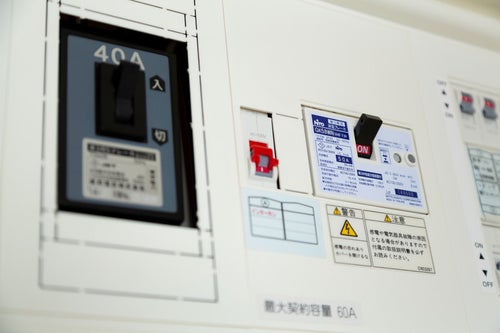 家庭用の配線用遮断機(ブレーカー)