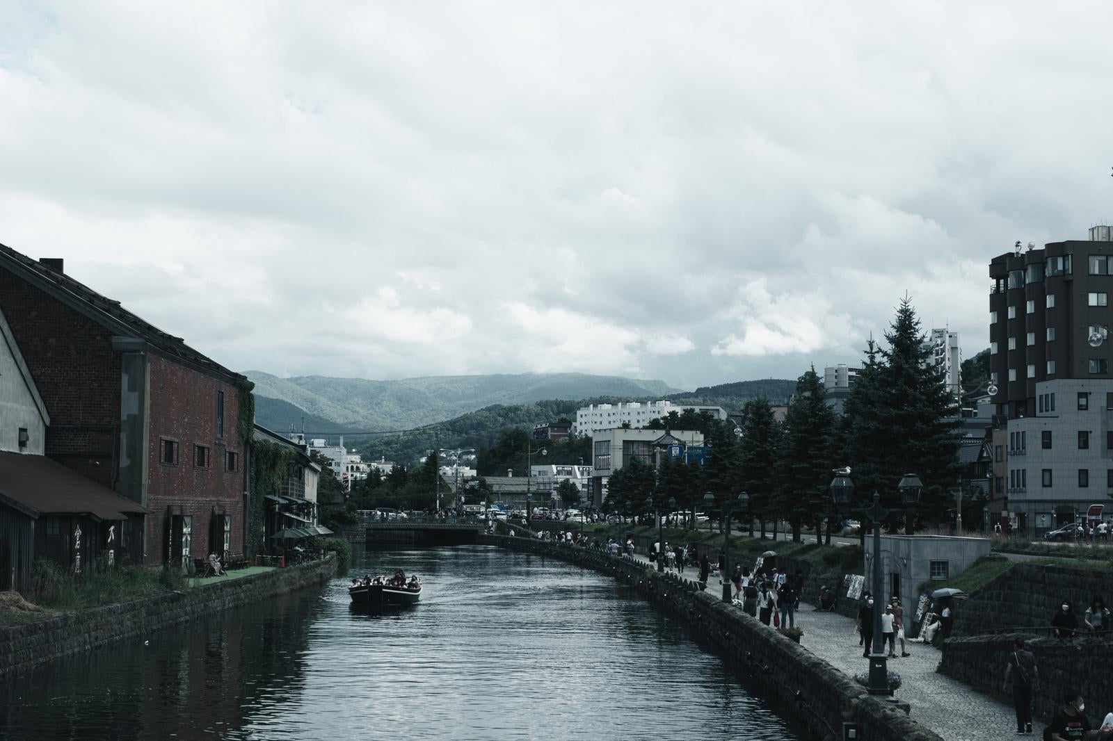 「小樽運河 風景と文化の融合」の写真