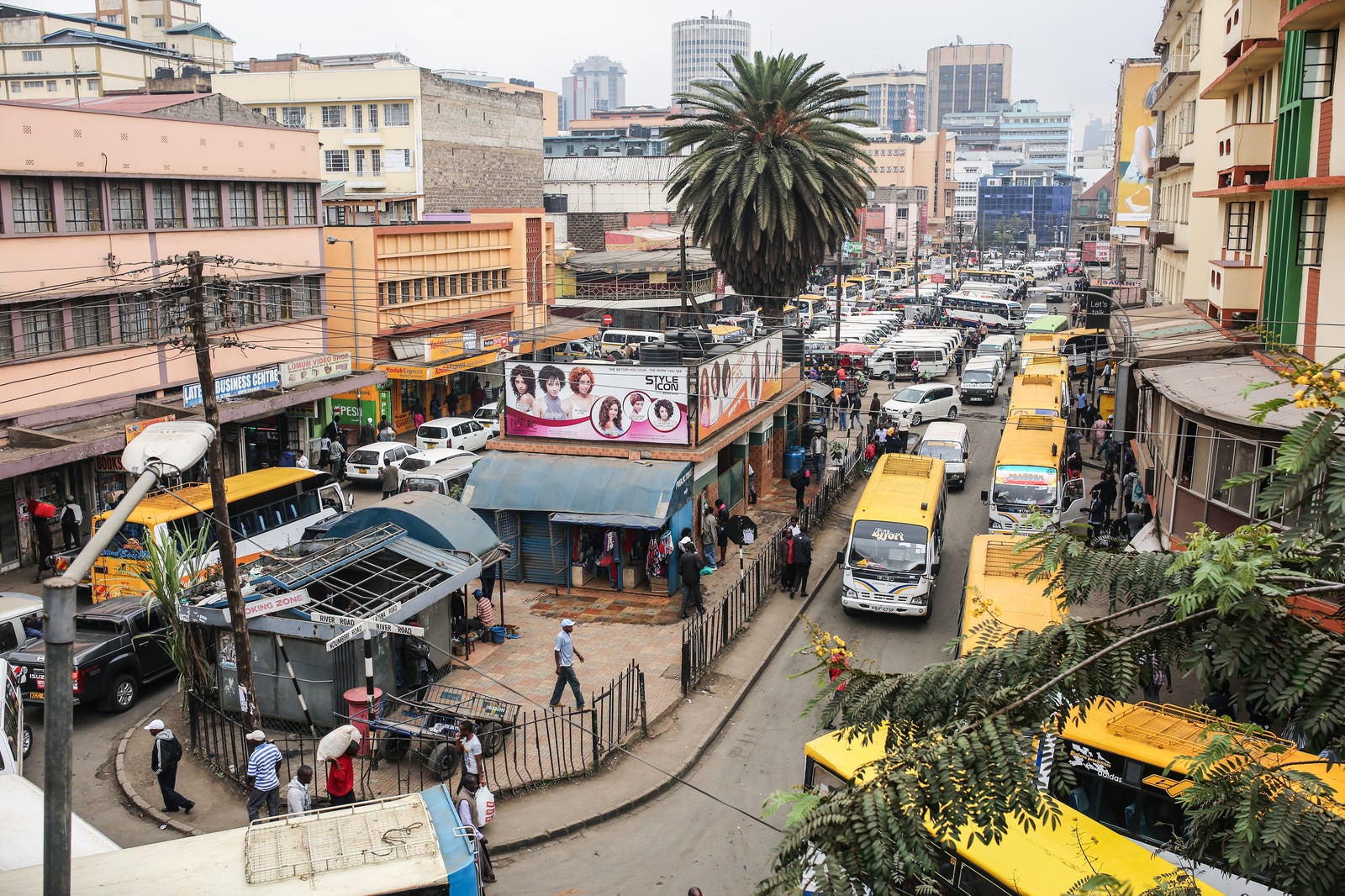 「ナイロビの市街地」の写真