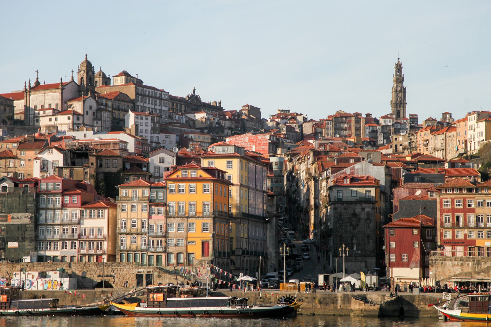 「ポルトガル・ポルトの街並み（世界遺産）」の写真