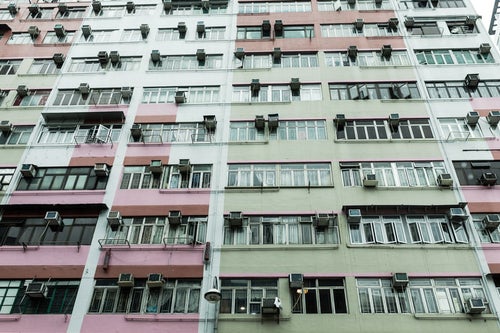 香港の住宅の写真