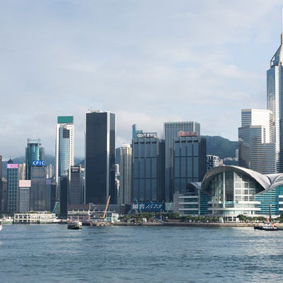香港コンベンション＆エキシビションセンター（ビクトリア・ハーバー）の写真