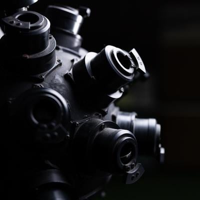 西村式試作プラネタリューム投影機の美しいディテールの写真