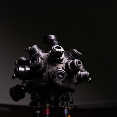 西村式試作プラネタリューム投影機の写真