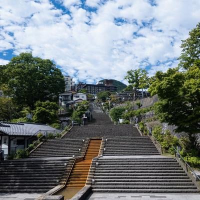 伊香保温泉石段街の素材
