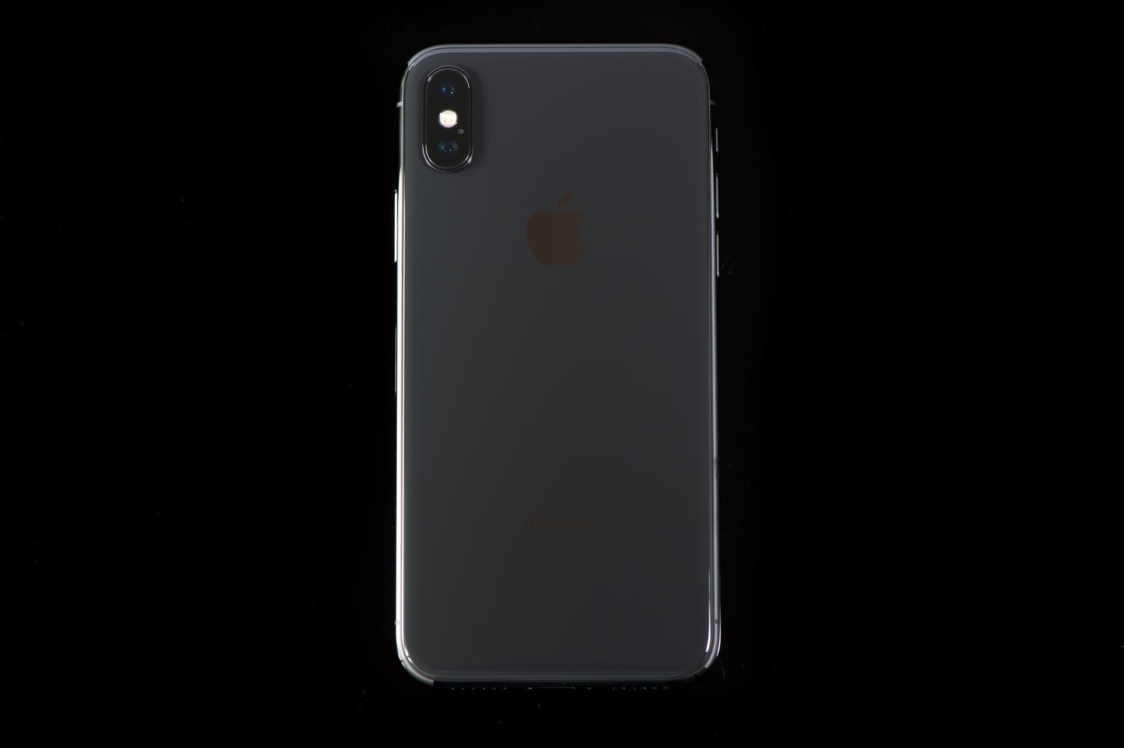 「iPhone X ブラック」の写真