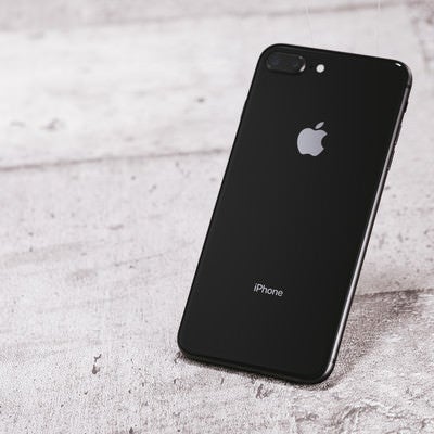 美しい光沢のブラック（iPhone 8 Plus）の写真
