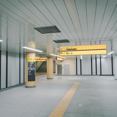 東京メトロ副都心線渋谷駅内B2-4付近の写真