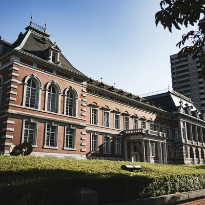 法務省旧本館の赤レンガ棟の写真