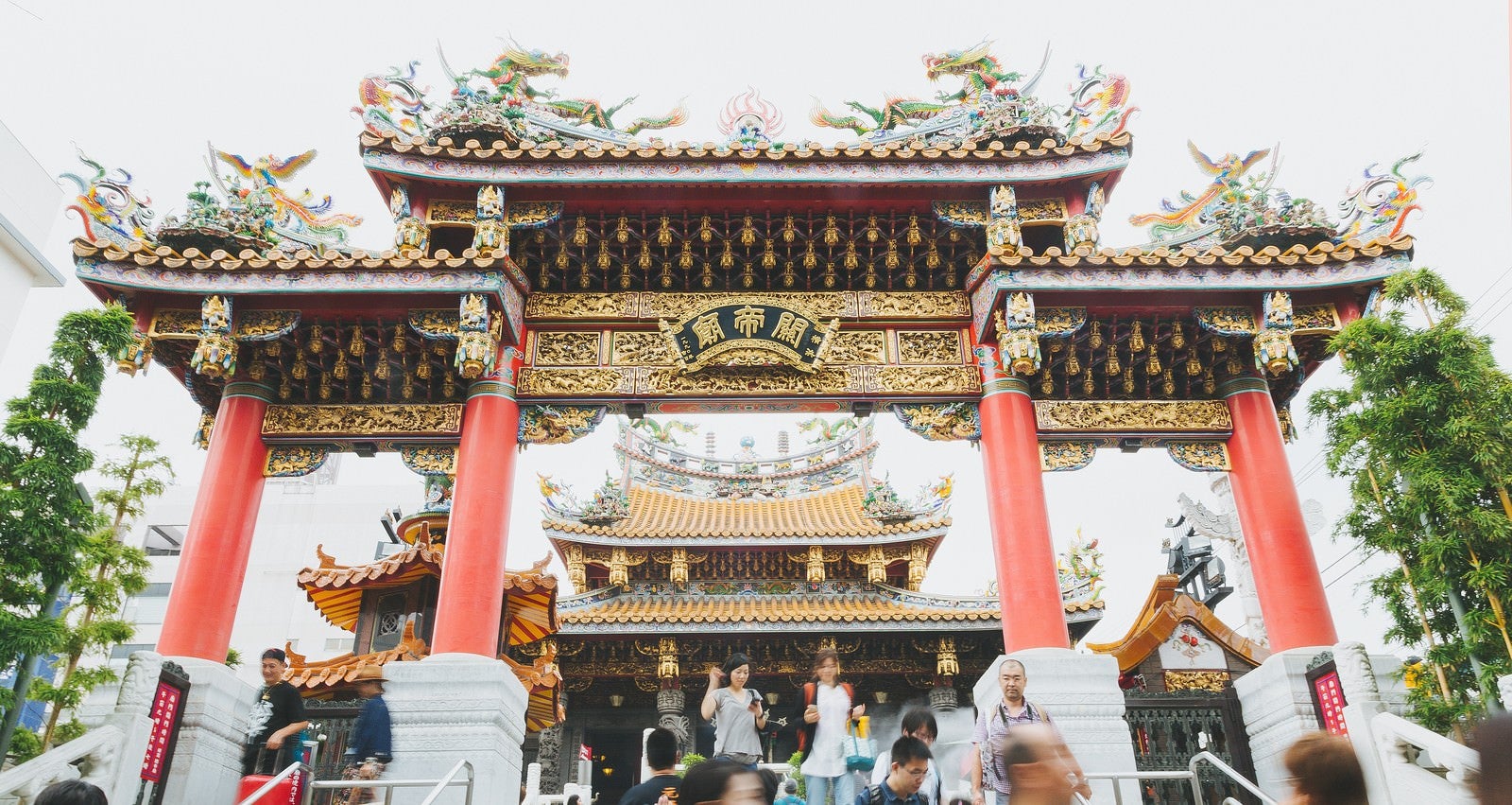「関帝廟入り口」の写真