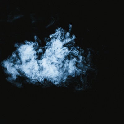 浮遊煙の写真