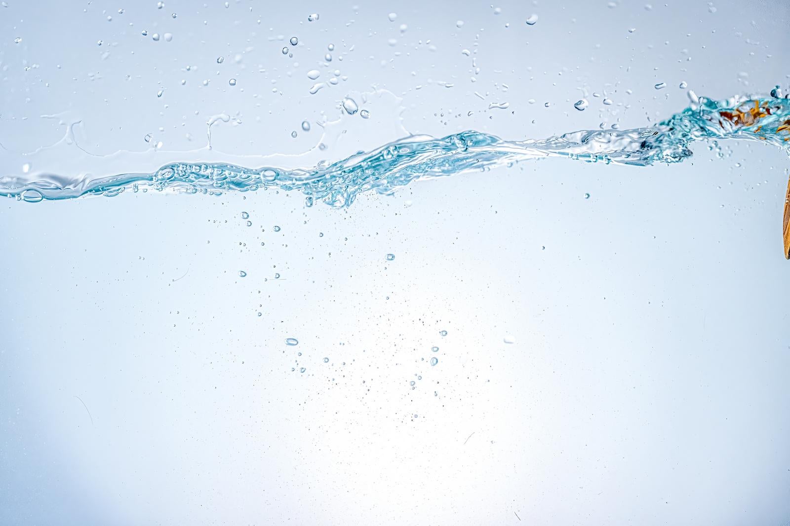 「みずみずしい透明感溢れる水」の写真