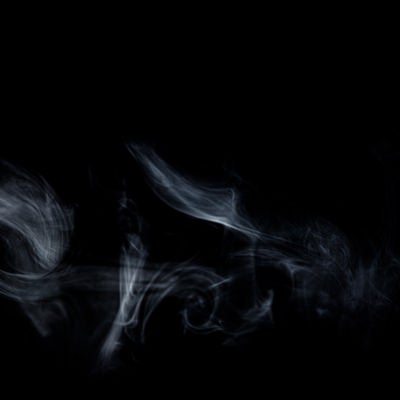 白い煙の写真