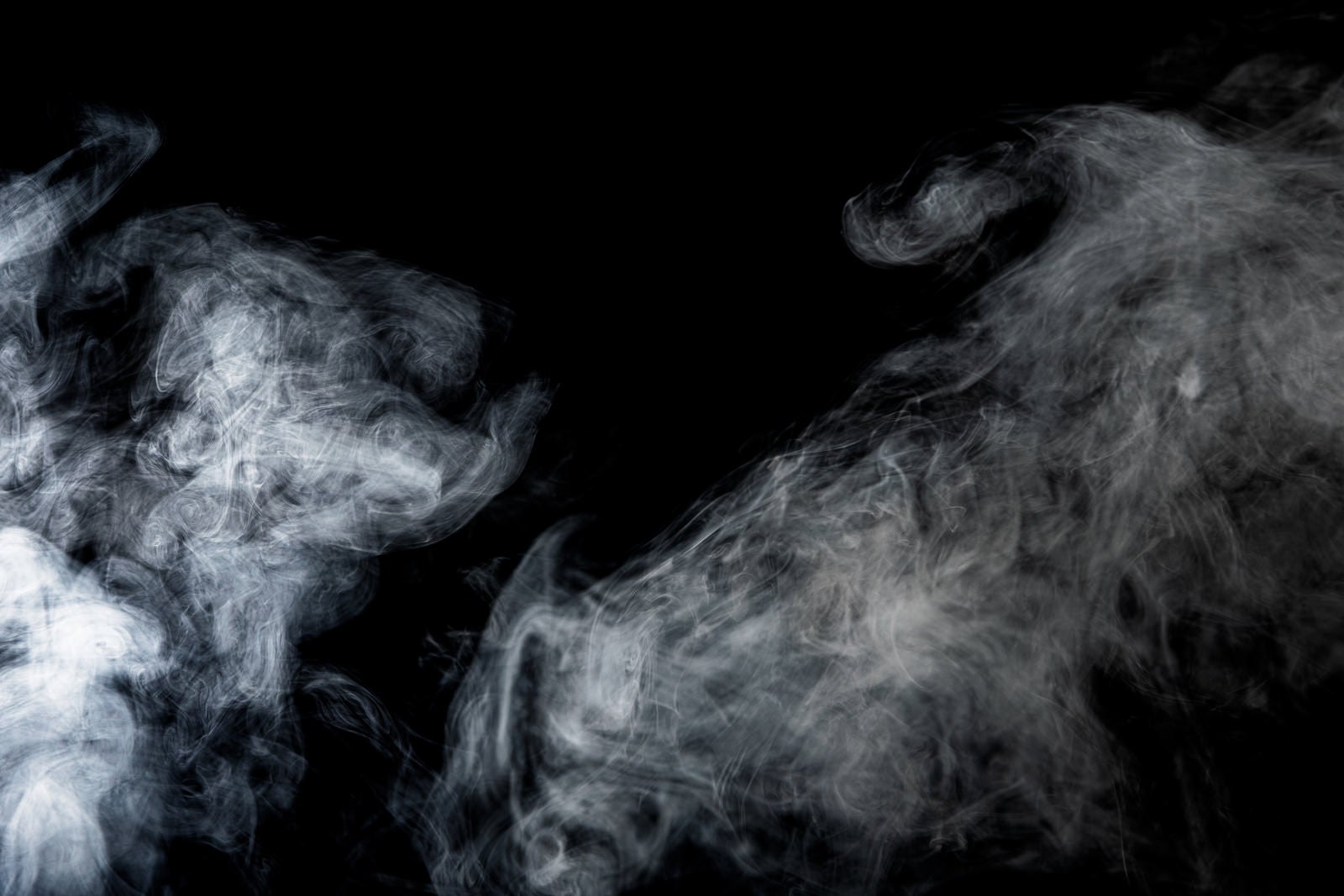 「絶叫する煙」の写真