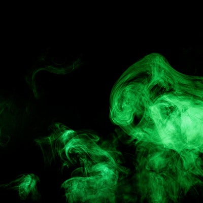 モワモワ浮かぶ毒ガスの写真