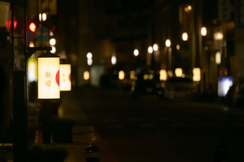 街を灯す献燈の写真