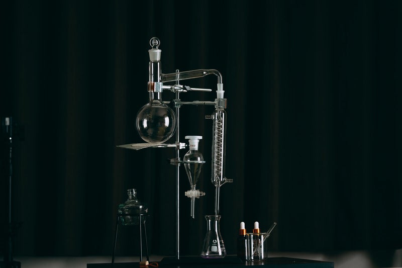 科学の実験セットの写真
