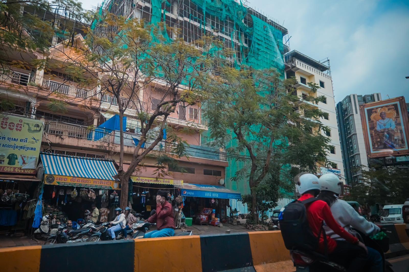 「カンボジアの建物」の写真