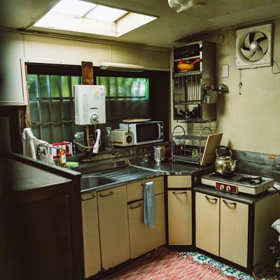 懐かしい昭和の台所の写真