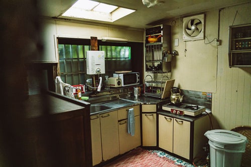 懐かしい昭和の台所の写真