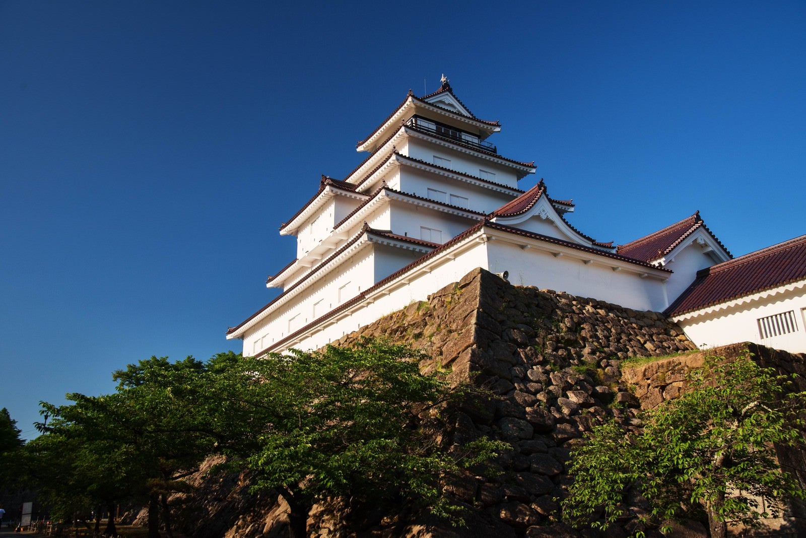 「会津の鶴ケ城」の写真