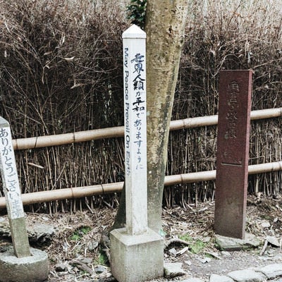 世界人類が平和でありますようにの柱（May Peace Prevail On Earth）の写真