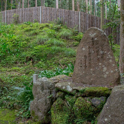 貴船神社結社の和泉式部歌碑（京都）の写真