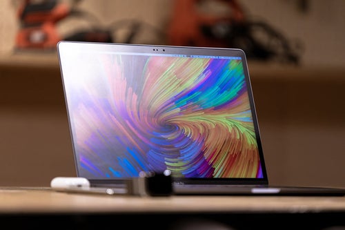 MacBook Proのディスプレイの写真