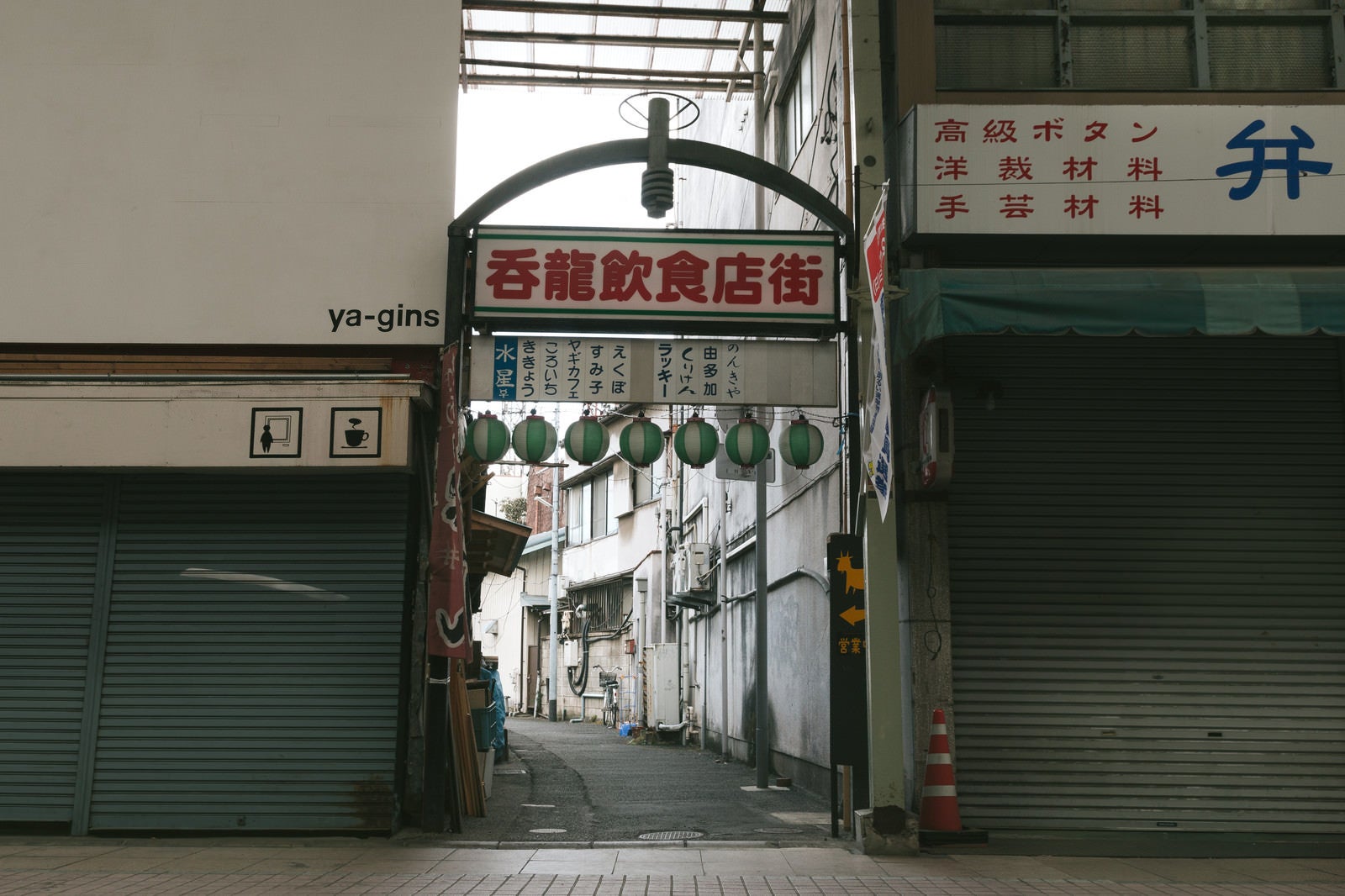 「呑龍飲食店街（前橋中心商店街）」の写真