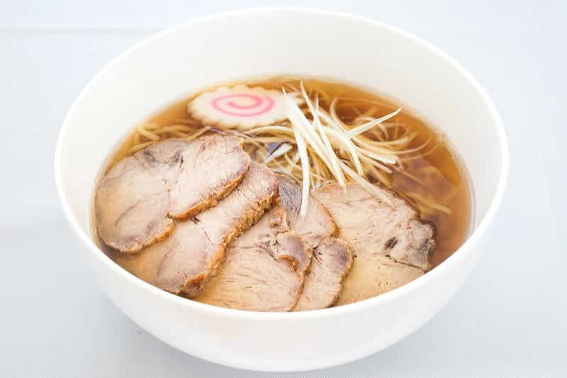 自宅で作ったチャーシュー麺の写真