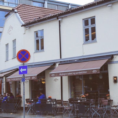 ベルゲンのカフェの写真
