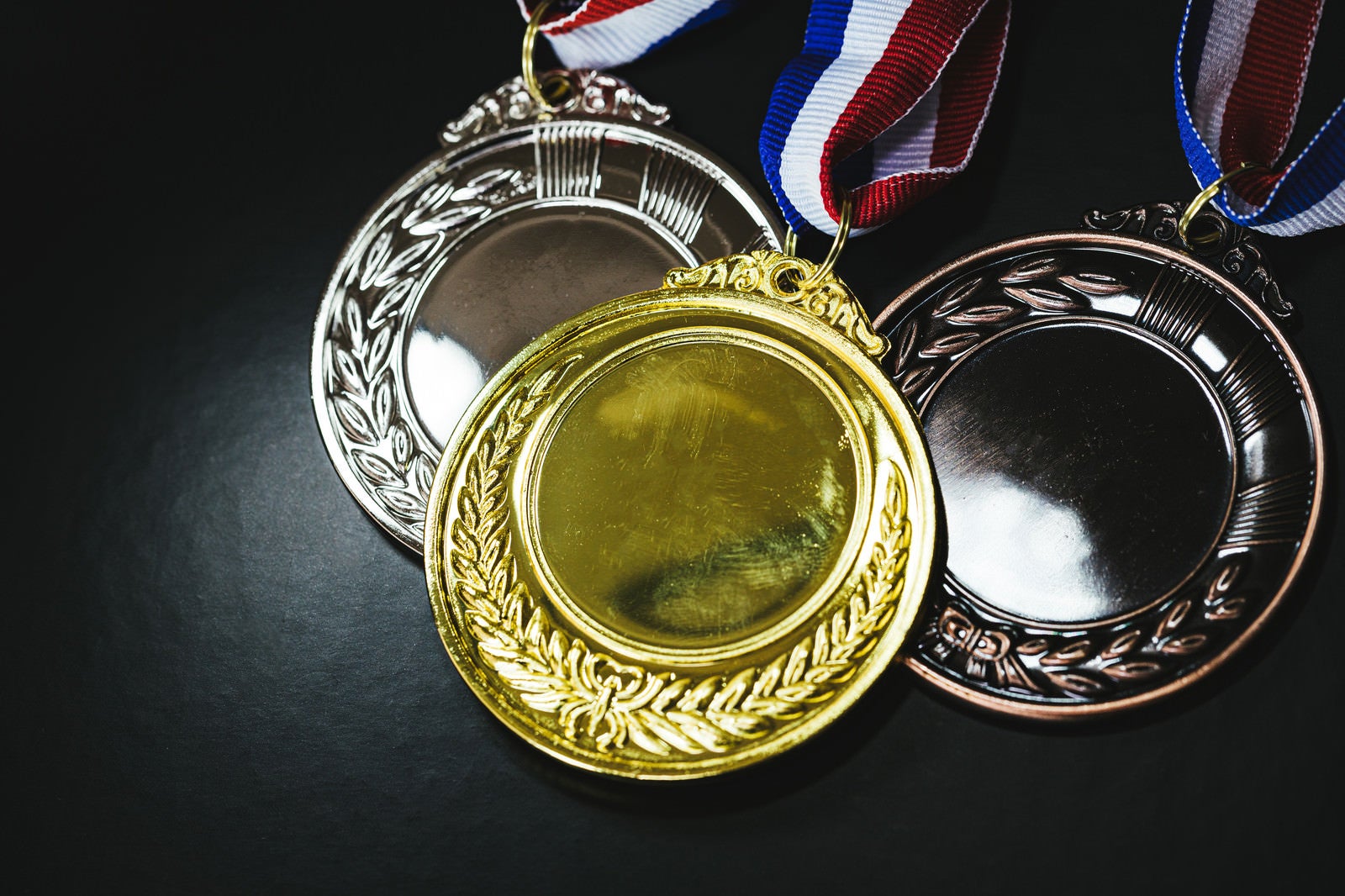 「金銀銅メダル」の写真