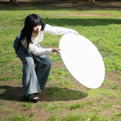 私はこれで金魚をすくうわ！の写真