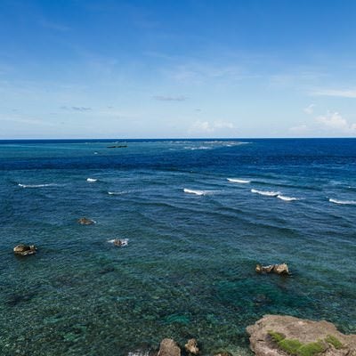 宮古島からの水平線の写真