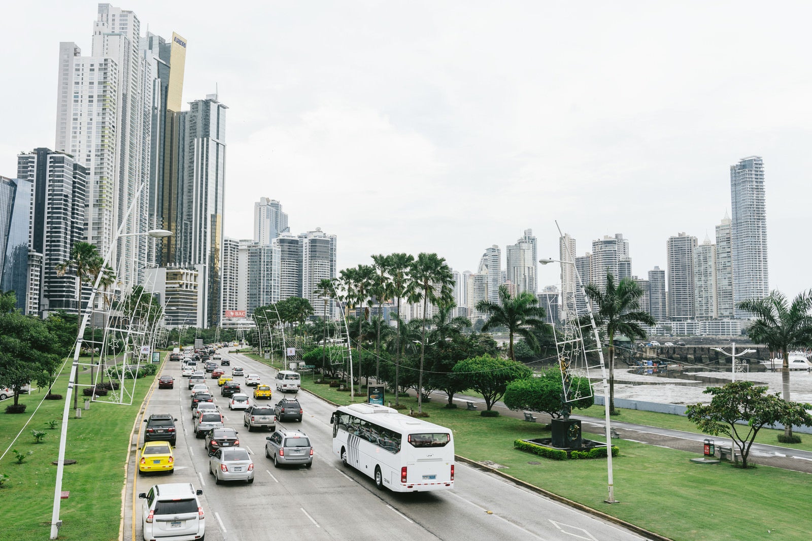 「新興国「パナマ」の街並み」の写真