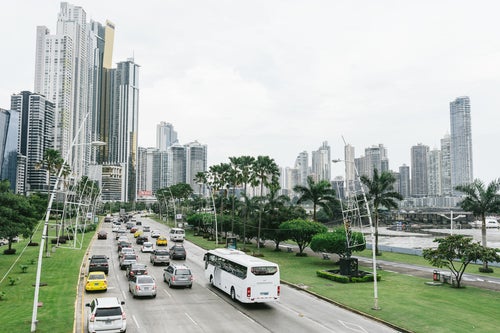 新興国「パナマ」の街並みの写真