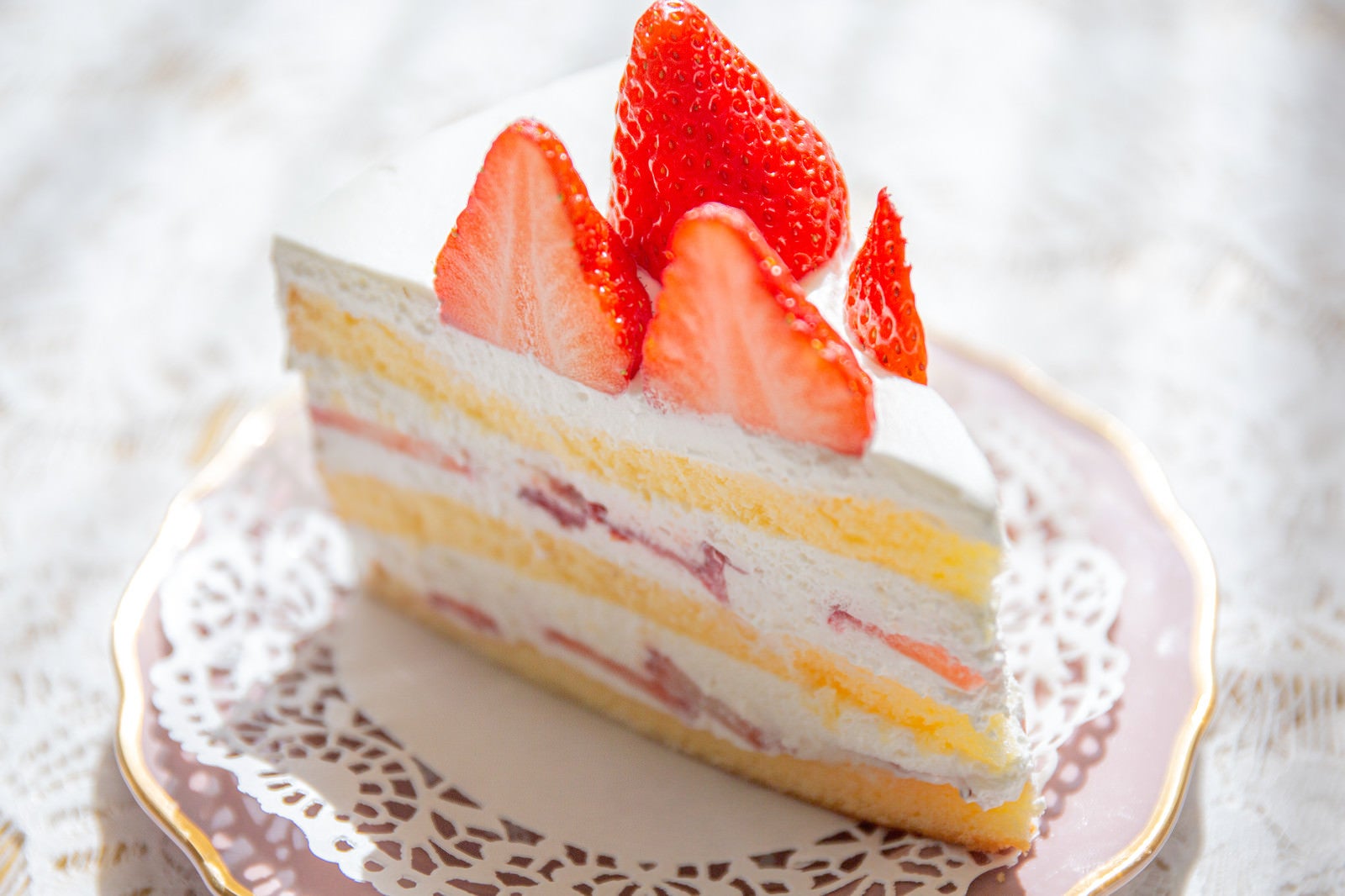 「苺のショートケーキ」の写真
