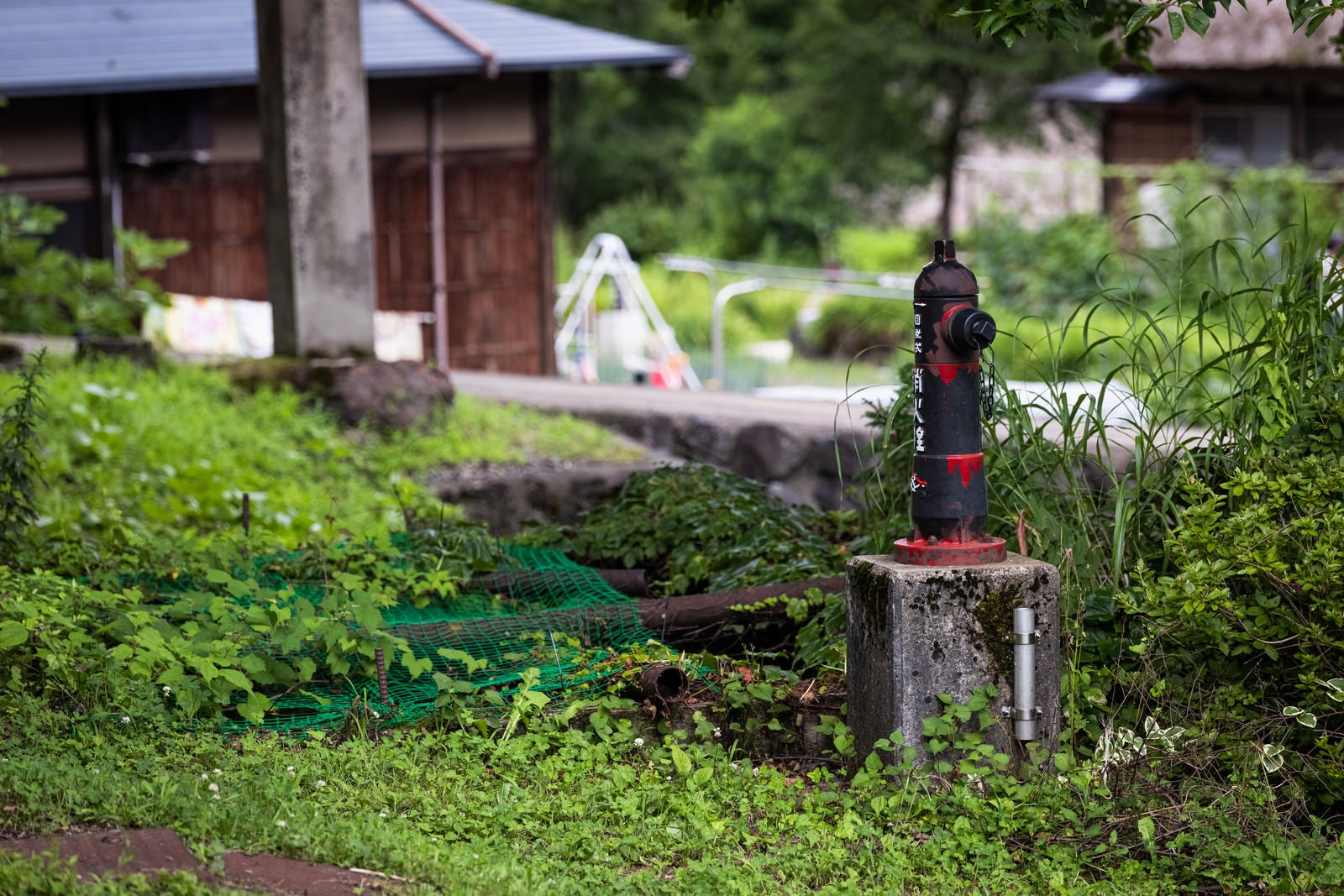 「菅沼集落にある消火栓」の写真
