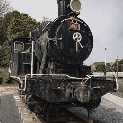 苅小号の蒸気機関車の写真