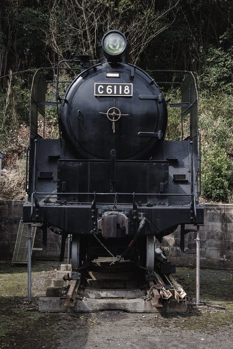 「C6118蒸気機関車」の写真