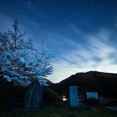 福智山ダムの星空の写真