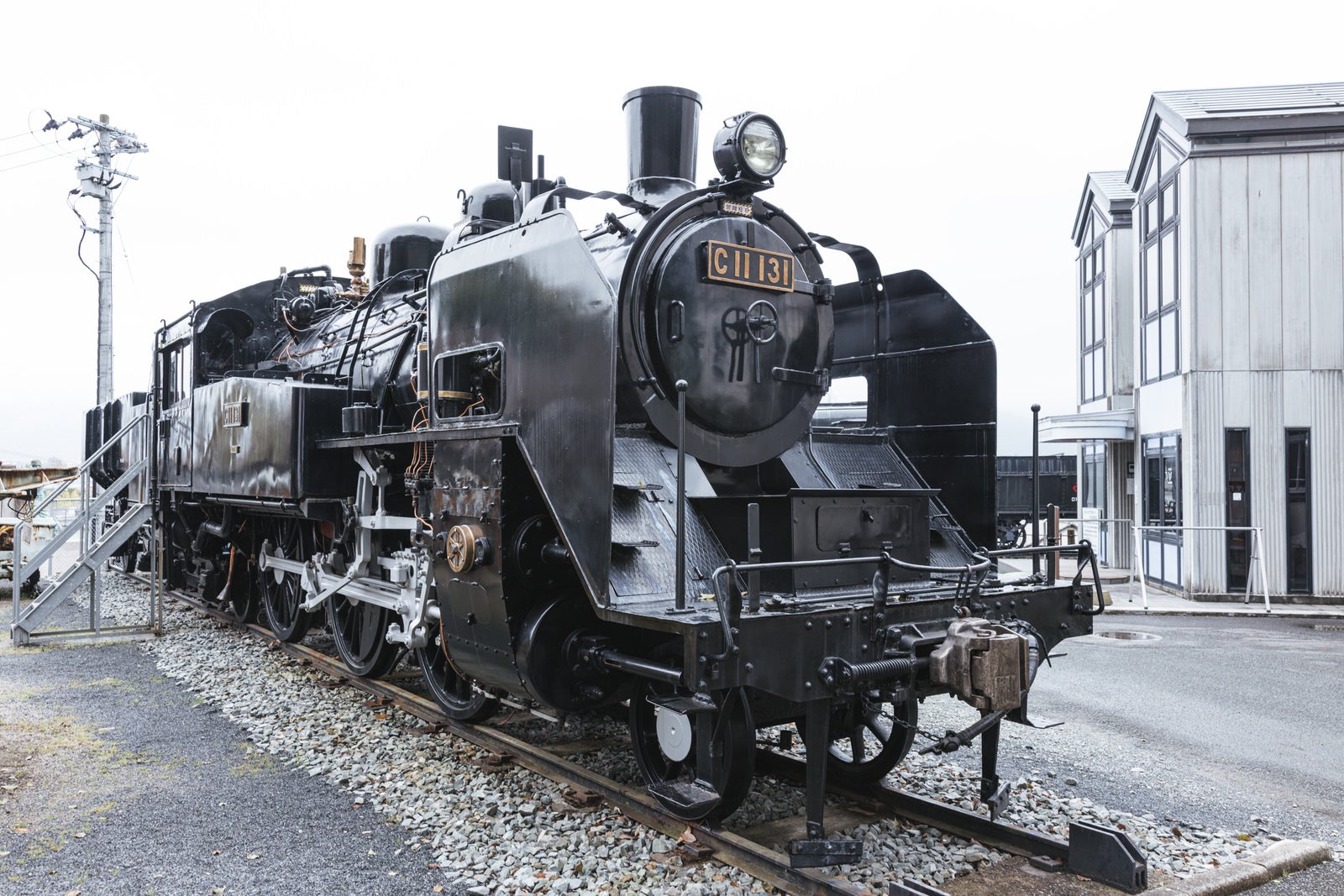 「C11131号蒸気機関車（直方市石炭記念館）」の写真