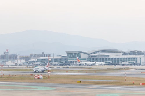 福岡空港の様子の写真