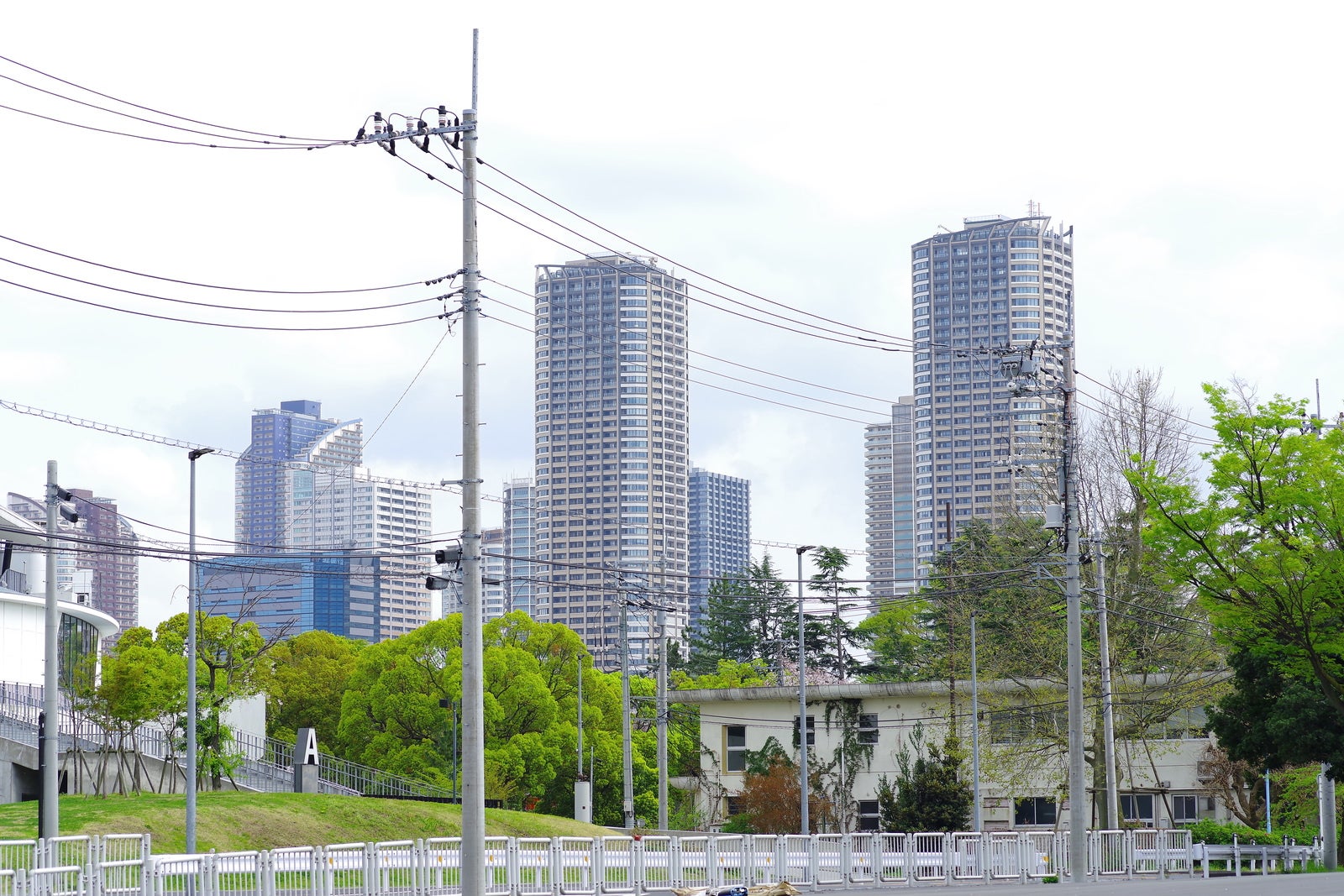 「武蔵小杉のタワーマンション」の写真
