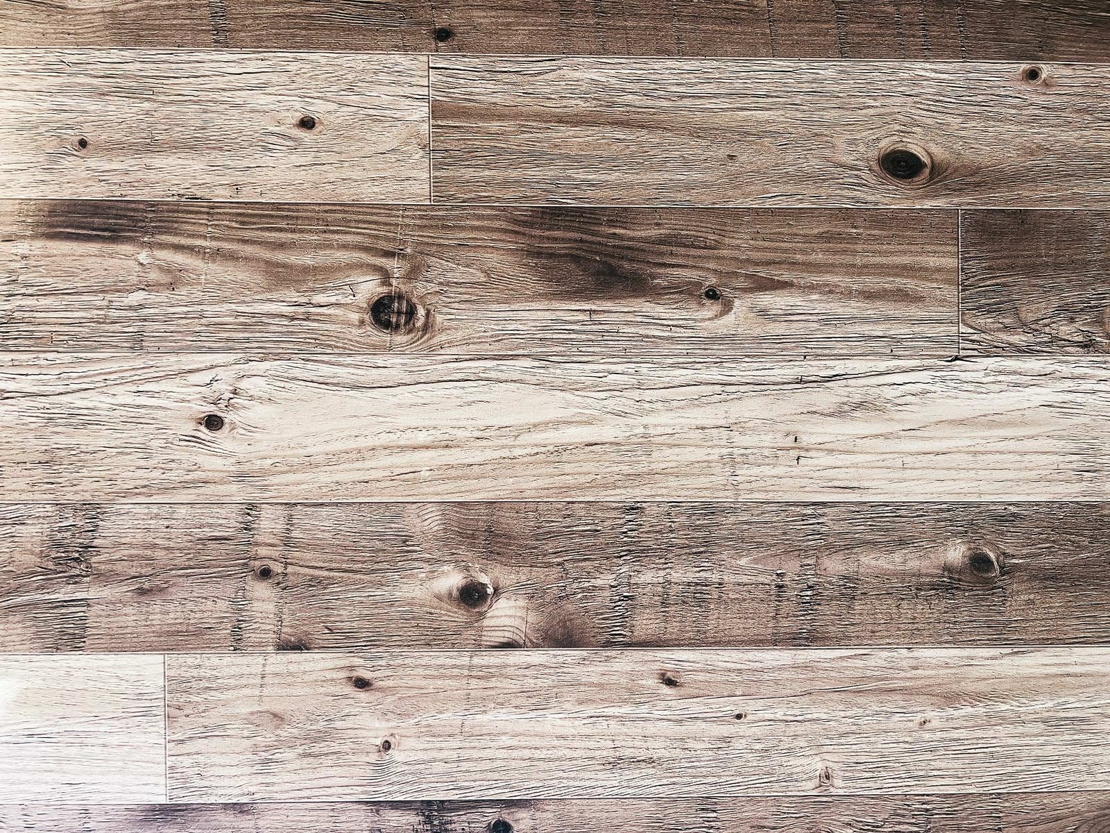 「大小の節と木目のベニア板」の写真