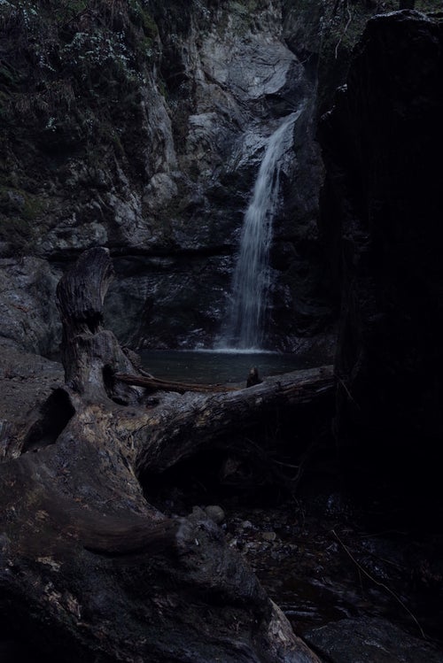 奥多摩御岳山の七代の滝の写真