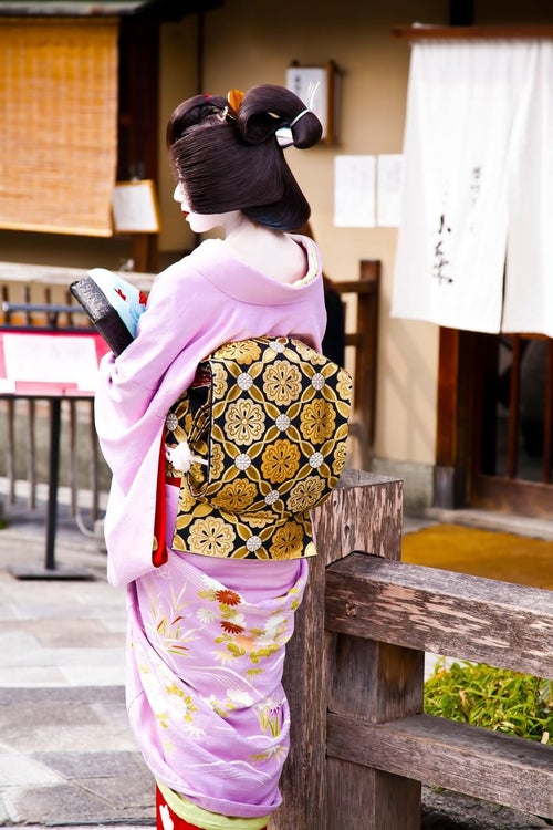 京都の芸者さんの写真