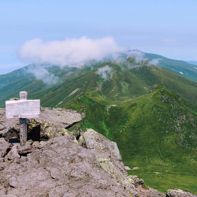 羅臼岳山頂の写真